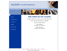 Tablet Screenshot of alleata.com.br